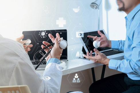 Visite de reprise, échange avec le médecin de la santé